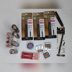 Lot of 19 new makeup items